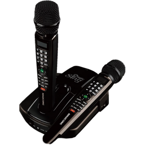 (OUT OF STOCK) Magic Sing ET23Pro · Two Wireless Mics · Built-in English+Tagalog 5,145 Songs · 10,000+ English Songs · Song Chip Compatible · Requires WiFi